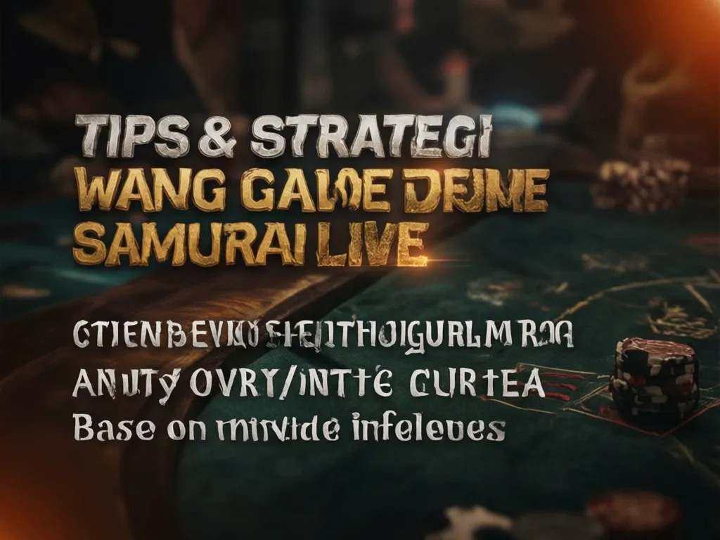 Tips Menang